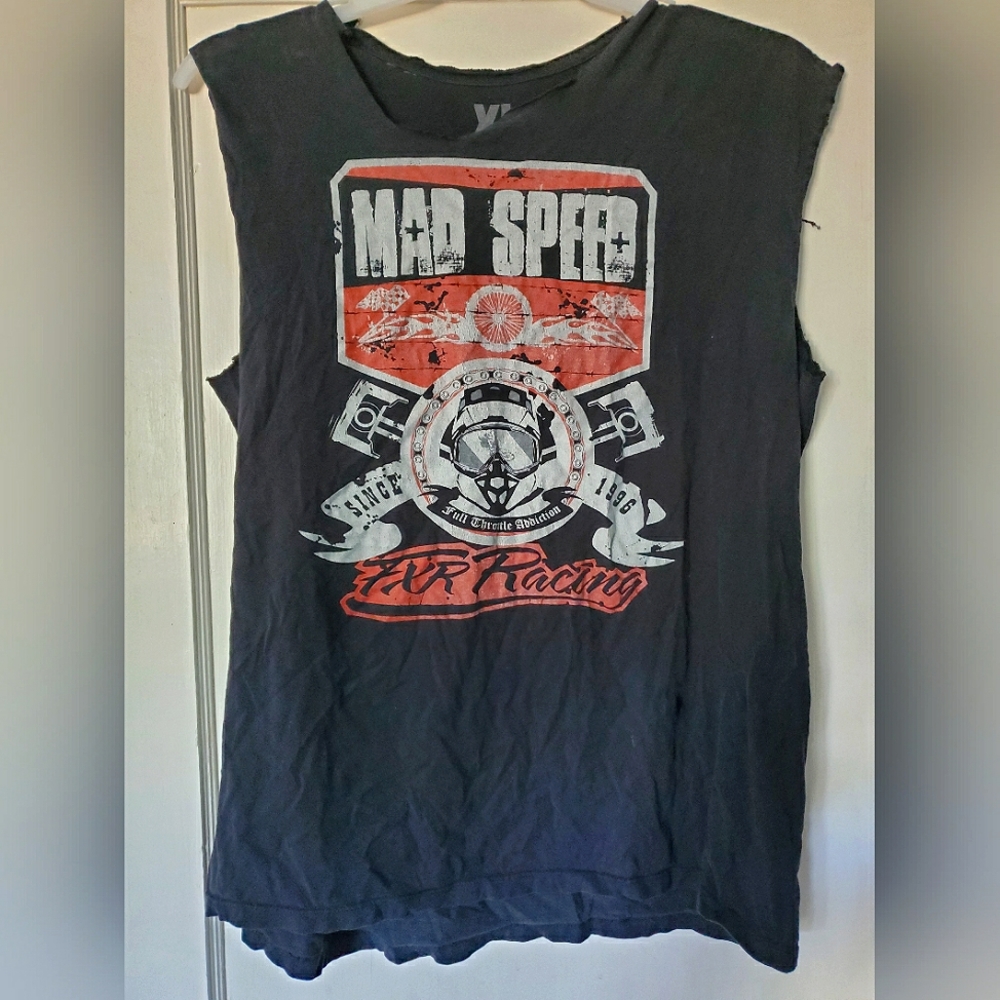 FXR Mens cut off tee🖤